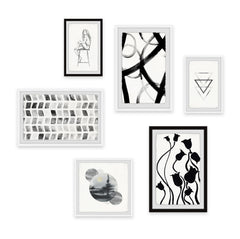 In Pose II Hexaptych