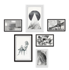 Bridging the Moments Hexaptych