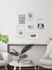 Step into Seaside Hexaptych