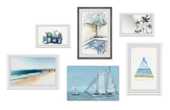 Aqualandia Hexaptych