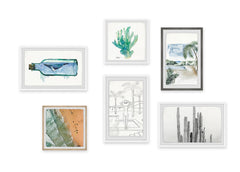 Photographed Happiness Hexaptych