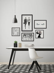 Fashionable Juxtapositions Pentaptych