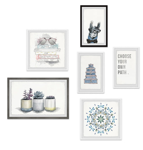 Wanderlust Surprise Hexaptych