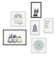 Wanderlust Surprise Hexaptych