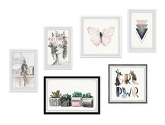 Feeling Beautiful Hexaptych