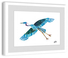 Flying High Blue Heron