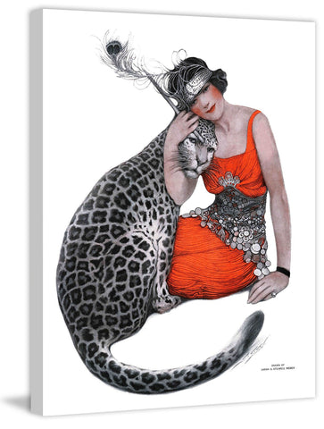 Lady and Leopard