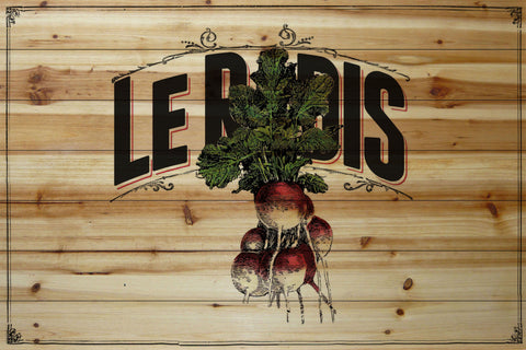 French Produce Radish