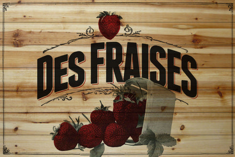 French Produce Strawberry
