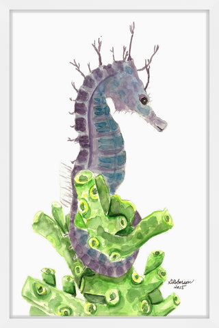 Purple Sea Horse