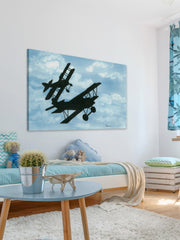 Biplanes in a Summer Sky