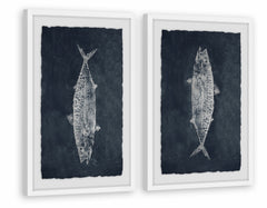Upside Down Fish Diptych
