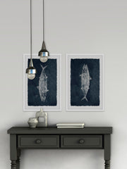 Upside Down Fish Diptych