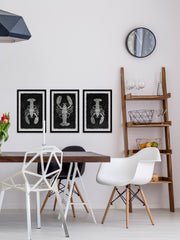 Tres Locusta II Triptych