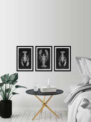 Tres Locusta II Triptych