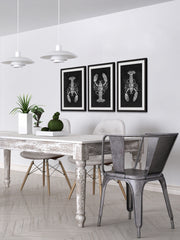 Tres Locusta Triptych