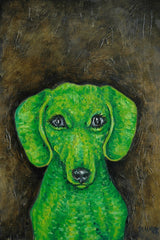 Dachshund Green