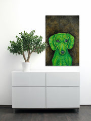 Dachshund Green