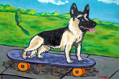 German Sheperd Skateboard