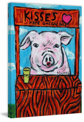 Pig Kissing Booth