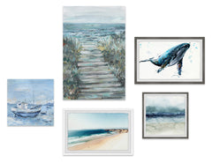 Straight to the Sea Pentaptych