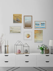 Tones of Amber Hexaptych