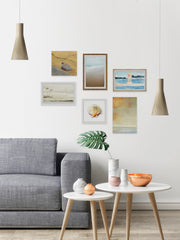 Tones of Amber Hexaptych