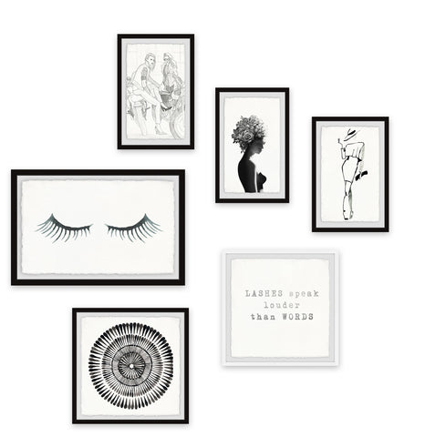 Chromatic Vignettes Hexaptych