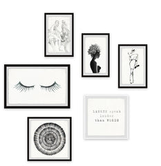 Chromatic Vignettes Hexaptych