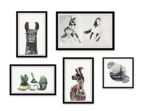 What the Llama? Pentaptych