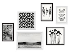 Flowing Moments Hexaptych