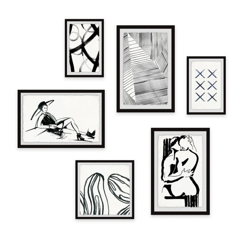 Catching the Moment Hexaptych