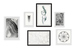 Nude Imagination Hexaptych