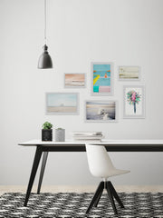 Sapphire Hints Hexaptych