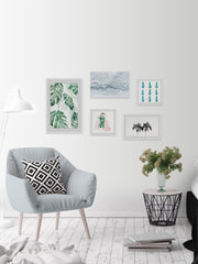 Tropical Fortunes Pentaptych