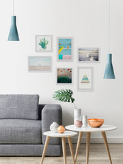 Steamy in the Tropics Hexaptych