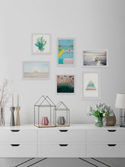 Steamy in the Tropics Hexaptych