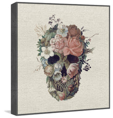 Floral Skull III