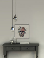 Floral Skull III