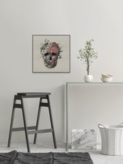 Floral Skull III