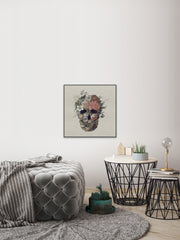 Floral Skull III