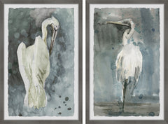 White Seagulls Diptych