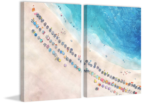 Perfect Vacation III Diptych