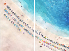 Perfect Vacation III Diptych