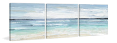 Beach On II Triptych