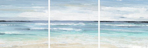 Beach On II Triptych