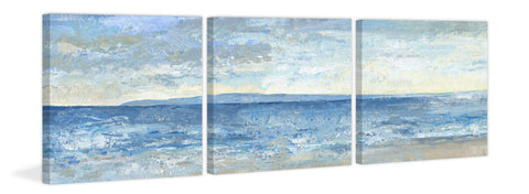 Beach Escape II Triptych
