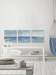 Beach Escape II Triptych