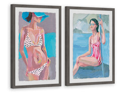 Beach Vibes II Diptych