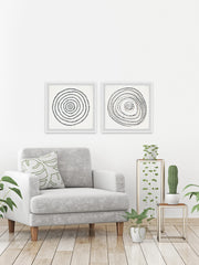 Spiral Diptych